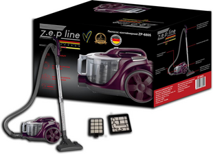 Пилосос контейнерний 4л Zepline ZP-6805 бузковий ZP-6805 фото