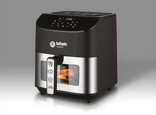 Аерофритниця Air Fryer 4200Вт на 10л Витек BT-9501 електрична фритюрниця без олії 6450 фото