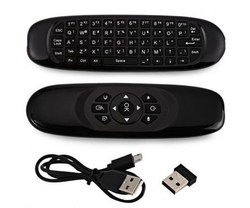 Гіроскопна аеромиш пульт з клавіатурою Air Mouse I8 pr65638476 фото