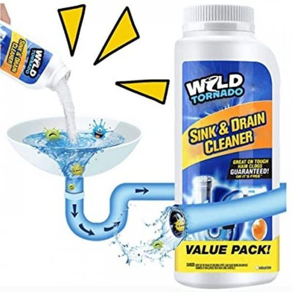 Потужний очисник для миття та зливу WILD Tornado Sink & Drain Cleaner pr221000002 фото