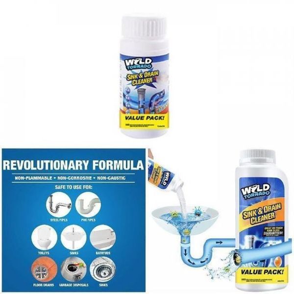 Потужний очисник для миття та зливу WILD Tornado Sink & Drain Cleaner pr221000002 фото