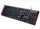 Провідна клавіатура для ПК з кольоровим RGB підсвічуванням + миша UKC HK-6300TZ 343511148 фото 3