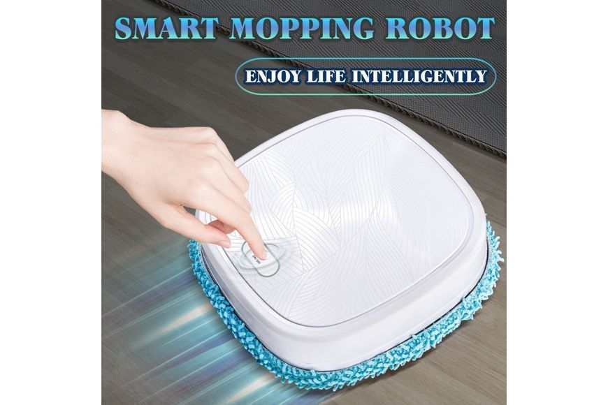 Миючий робот-пилосос INTELEGENT AUTOMATIC BRUSH MOPPER (22*22*6 см) Робот-пилосос для великого будинку M16381 фото