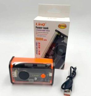 Павер банк, Power Bank 16 000 mAh з індикатором заряду та швидкою зарядкою 22.5W, LinQ Power111 фото