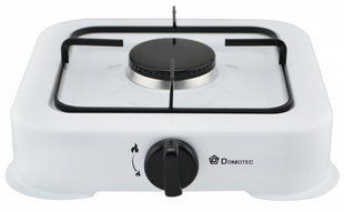 Плита газова настільна газова таганок Domotec MS 6601 біла sp54565 фото