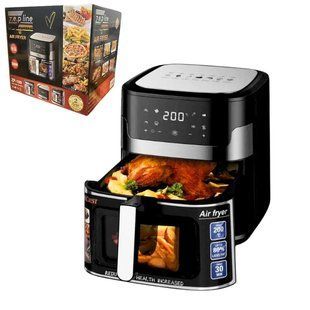 Фритюрниця без олії Zepline ZP-109 3500W сенсорна аерофрітюрниця мультипіч безмасляна з таймером 10,5л ZP-109 фото
