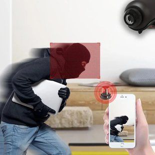 Портативна камера з нічною зйомкою 1080P, X5 Mini / Міні Wi-Fi камера з віддаленим доступом AZ-1155 фото