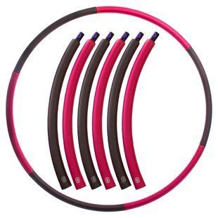 Розбірний хулахуп Hula Hoop 6 секцій B0001 фото