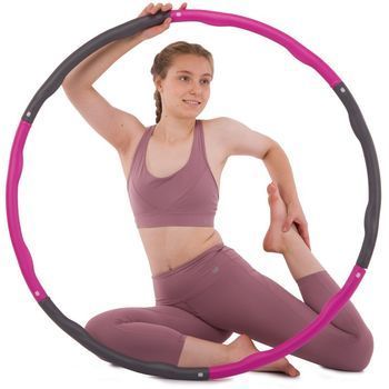 Розбірний хулахуп Hula Hoop 6 секцій B0001 фото