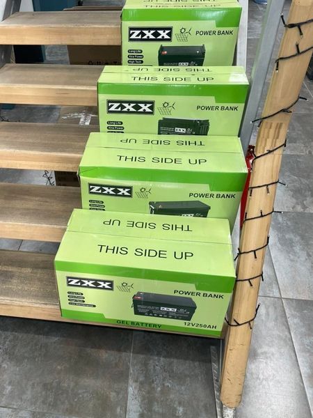 Гелевий акумулятор ZXX 12V 250Ah 228250А фото