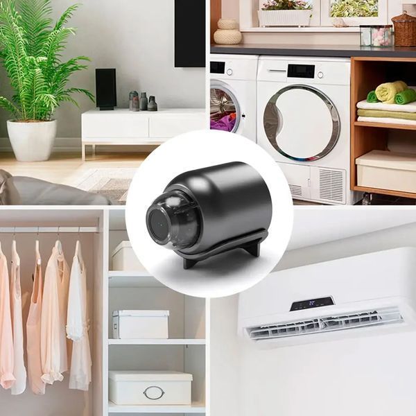 Портативная камера с ночной съемкой 1080P, X5 Mini / Мини Wi-Fi камера с удаленным доступом AZ-1155 фото