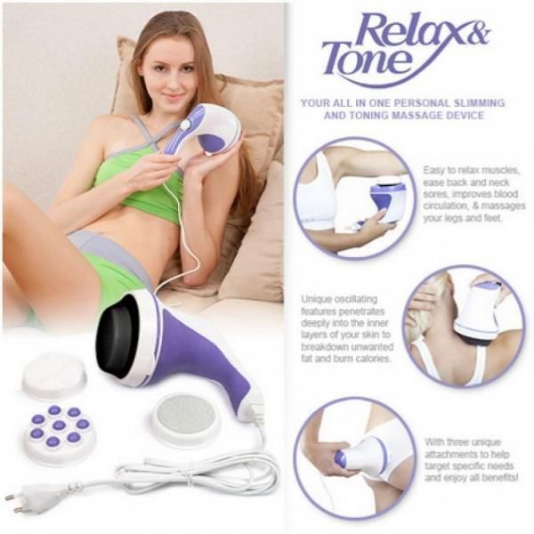 Масажер для схуднення, для тіла, рук та ніг Relax&Tone 226218 фото