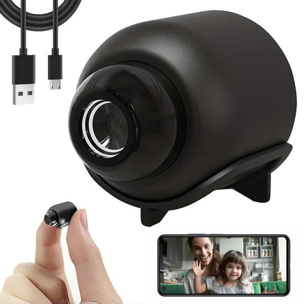 Портативная камера с ночной съемкой 1080P, X5 Mini / Мини Wi-Fi камера с удаленным доступом AZ-1155 фото