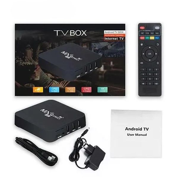 ТБ-приставка Smart TV Box MXQ Pro 4K 5G 4/32gb G5925 фото