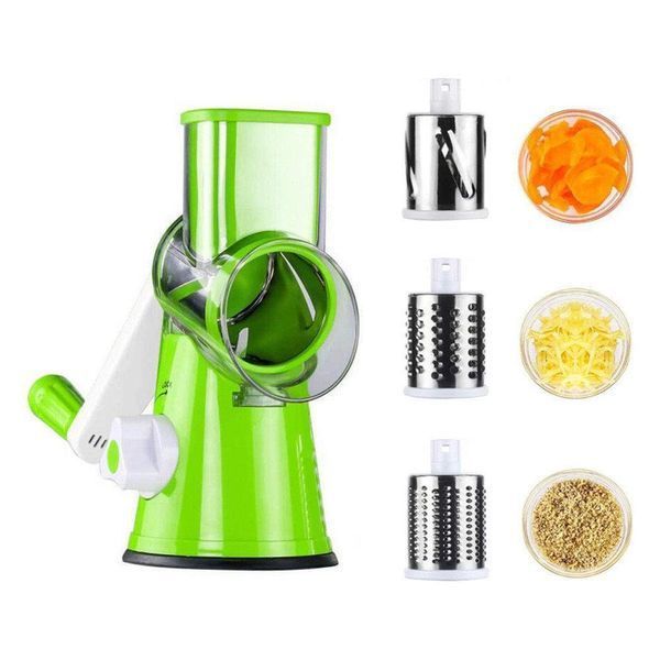 Ручна овочерізка мультислайсер для овочів та фруктів Kitchen Master pr5252523698 фото