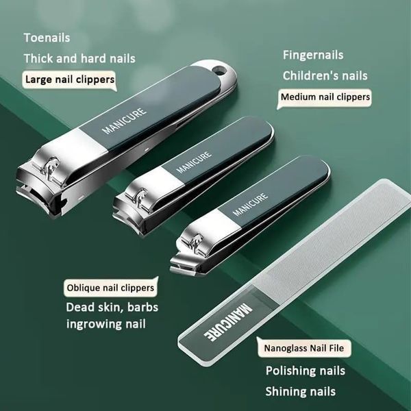 Манікюрно-педикюрний набір Nail Clipper Set 10 в 1 2055414 фото