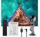 Багатобарвна лампа-проектор зоряного неба STAR PROJECTOR NIGHT LIGHT ALIENSUN D-tSLNL16 фото 2