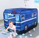 синій Поліцейський автобус Дитячий ігровий намет TK Group TENT 110 х 70 х 70 см у сумці G9075 фото 4