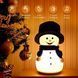 Дитячий силіконовий нічник Сніговик Snowman LJC-118 світильник акумуляторний іграшка для сну 12321 фото 3