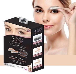 Штамп для брів 3 Second Brow Eyebrow Stamp-Perfect Natural-Looking Eye Original пудра для брів pr33330256 фото