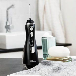 Іригатор портативний Waterpik Cordless Advanced Water Flosser Black WP-562 2053972 фото