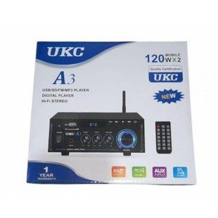 Підсилювач А3 USB/SD/FM/AUX 2ch підсилювач звуку sp10261 фото