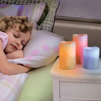 Світлодіодні свічки з пультом керування Luma Candles Люма Кендлес (electronic candle) 5096321 фото