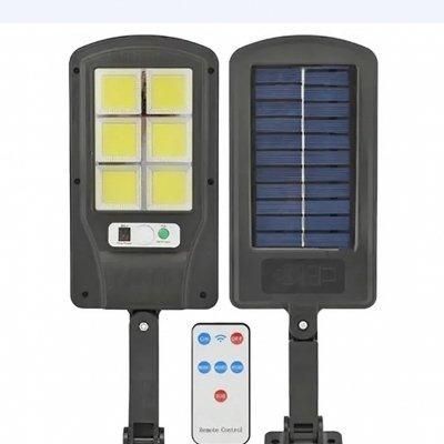 Вуличний ліхтар на стовп із пультом на сонячних батареях Solar Light НА 6 ЛАМП 10512 фото