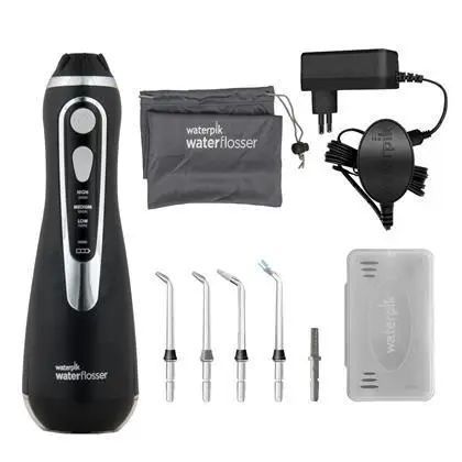 Іригатор портативний Waterpik Cordless Advanced Water Flosser Black WP-562 2053972 фото
