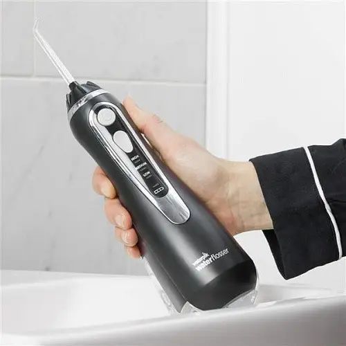 Іригатор портативний Waterpik Cordless Advanced Water Flosser Black WP-562 2053972 фото