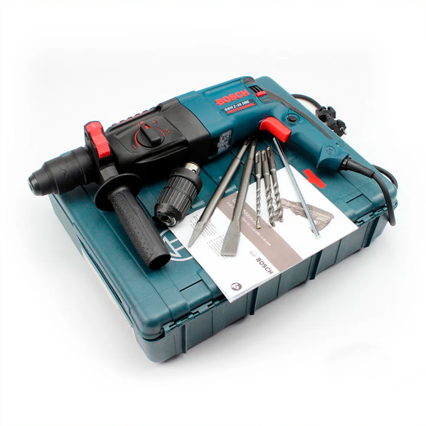 Перфоратор Bosch GBH 2-26 DRE (800 ВТ, 2.7 ДЖ), професійний перфоратор бош 20558550019 фото