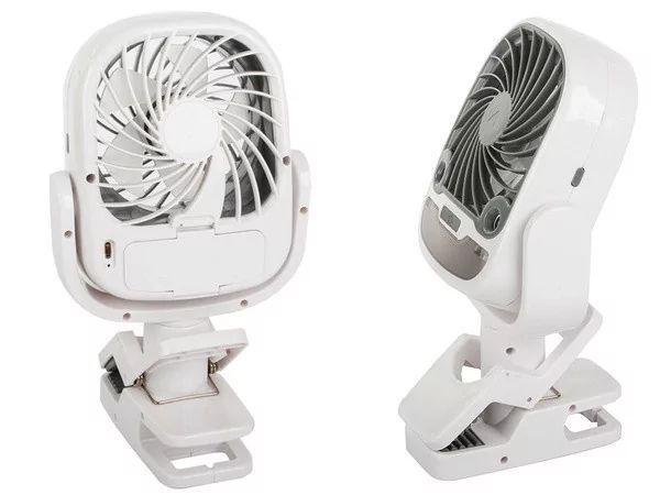 Настільний вентилятор, зволожувач повітря з роз'ємом, USB RGB 2в1 141452 фото