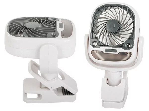 Настільний вентилятор, зволожувач повітря з роз'ємом, USB RGB 2в1 141452 фото