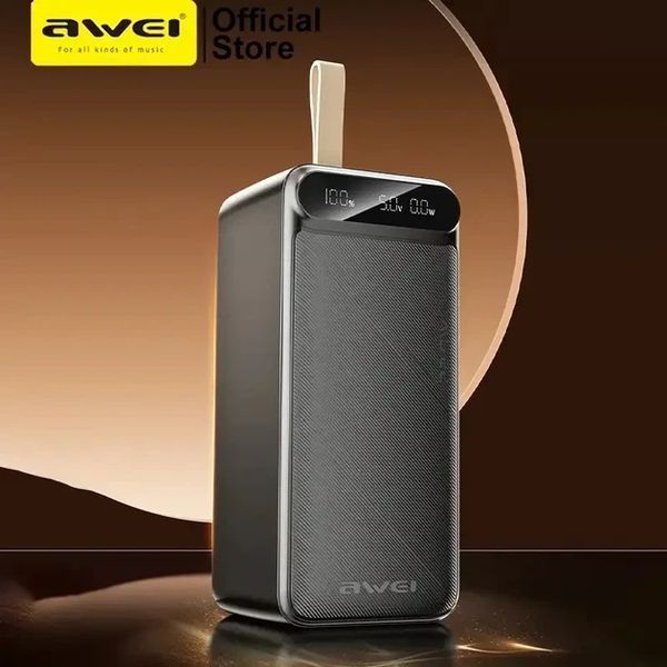 Мобільний акумулятор (Power Bank) AWEI PA-13 50000 mAh 22.5W sp9913 фото