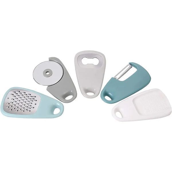 Набір з кухонного приладдя 5 предметів KITCHENWARE брелок-органайзер 2052283 фото