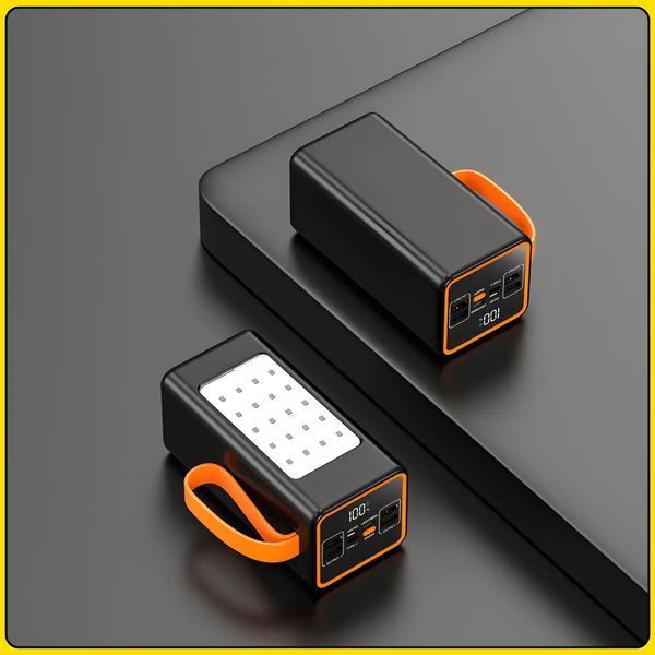 Повербанк&nbsp;100000 mAh&nbsp;з LED-ліхтариком&nbsp;і швидкою зарядкою&nbsp;Hoco JA88A 22.5W JA88A фото