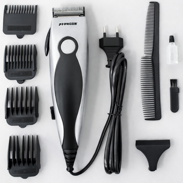 Машинка для стрижки 25 Вт MZ-325 Pro + Ножиці та Гребінець SMZ-325 фото