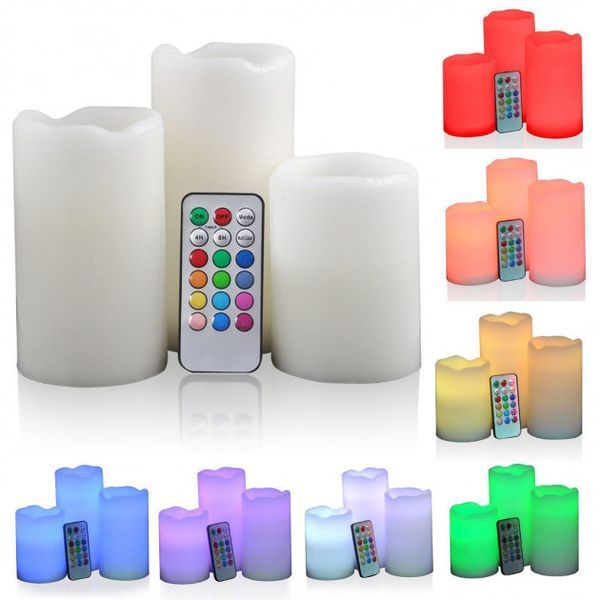 Світлодіодні свічки з пультом керування Luma Candles Люма Кендлес (electronic candle) 5096321 фото