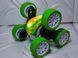Машинка-перевертень на радіокеруванні Stunt car exciter Зелена С1 фото 3