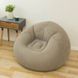 Надувне крісло-пуф Inflatable Sofa / Надувне крісло-мішок 110&times;110&times;85 см Бежевий G6820/4 фото 5