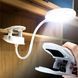 Настільна лампа USB LED гнучка з прищіпкою Jam474474 фото 1