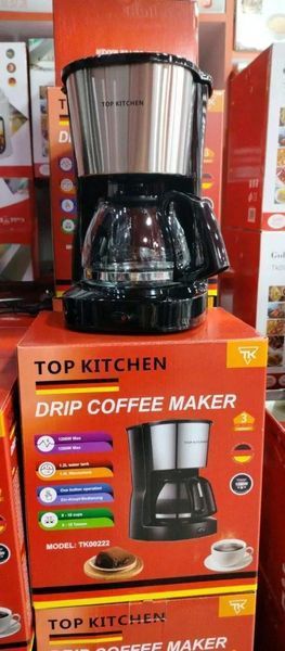 Кавоварка крапельна з підігрівом Top Kitchen для дому та офісу Tk222 фото