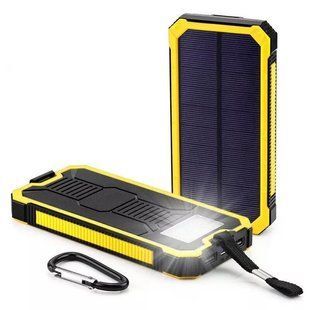 Броньований сонячний Power Bank Solar 20000 mAh 2xUSB Jam5210 фото