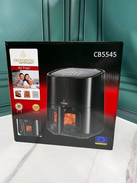 Фритюрниця повітряна 8 програм 1200Вт 4л Crownberg CB 5545 CB-5545 фото