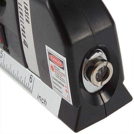 Лазерний рівень із вбудованою рулеткою FIXIT Laser Level Pro 3 4в1 рулетка лінійка 1135 фото