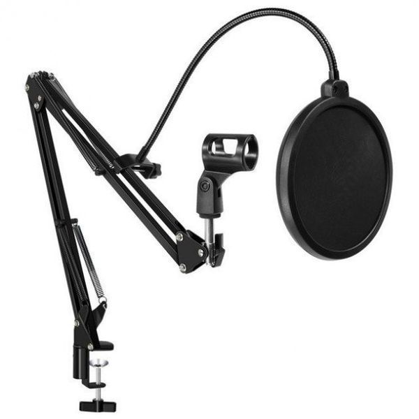 Студійний мікрофон Music M-800U зі стійким та вітрозахистом sp256398 фото