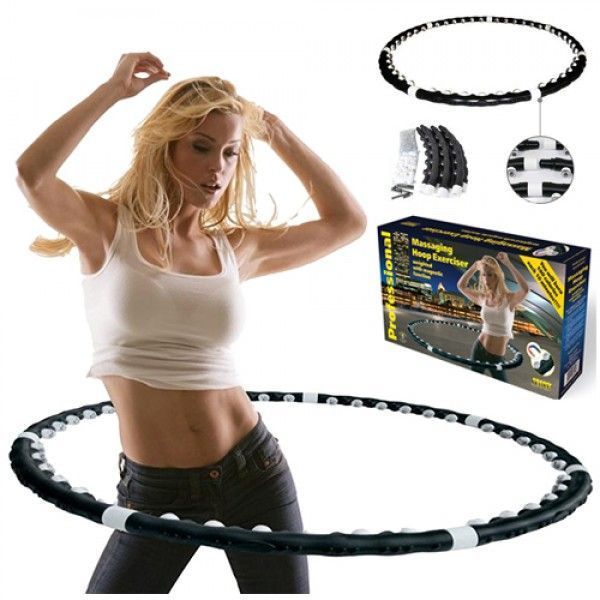 Масажний спортивний обруч Hula Hoop Professional для схуднення sp2003115 фото