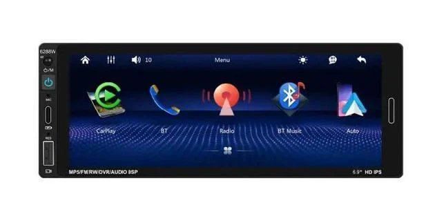 Універсальна магнітола в авто 6288-A 6.9'' (4+64GB) With Carplay з пультом 1din 2396288W фото