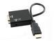 Відеоадаптер HDMI - VGA конвертер відео + аудіо 1080P sp3270 фото 2