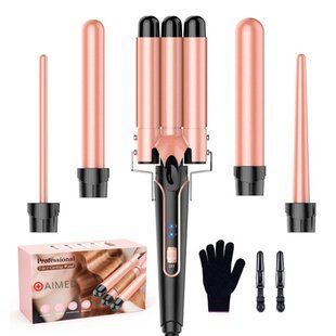 Плойка мультистайлер AIMED Hair Multistyler набір 5в1 M16784 фото